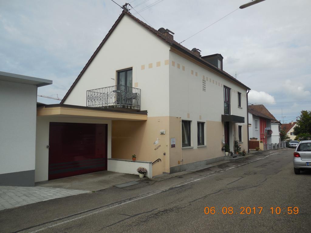 Ferienwohnung Erika Günzburg Exterior foto